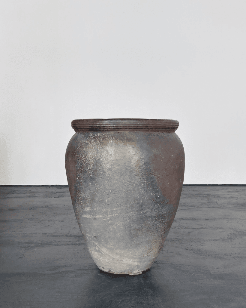 HUGE early 19th C. Japanese Terracotta Vessel