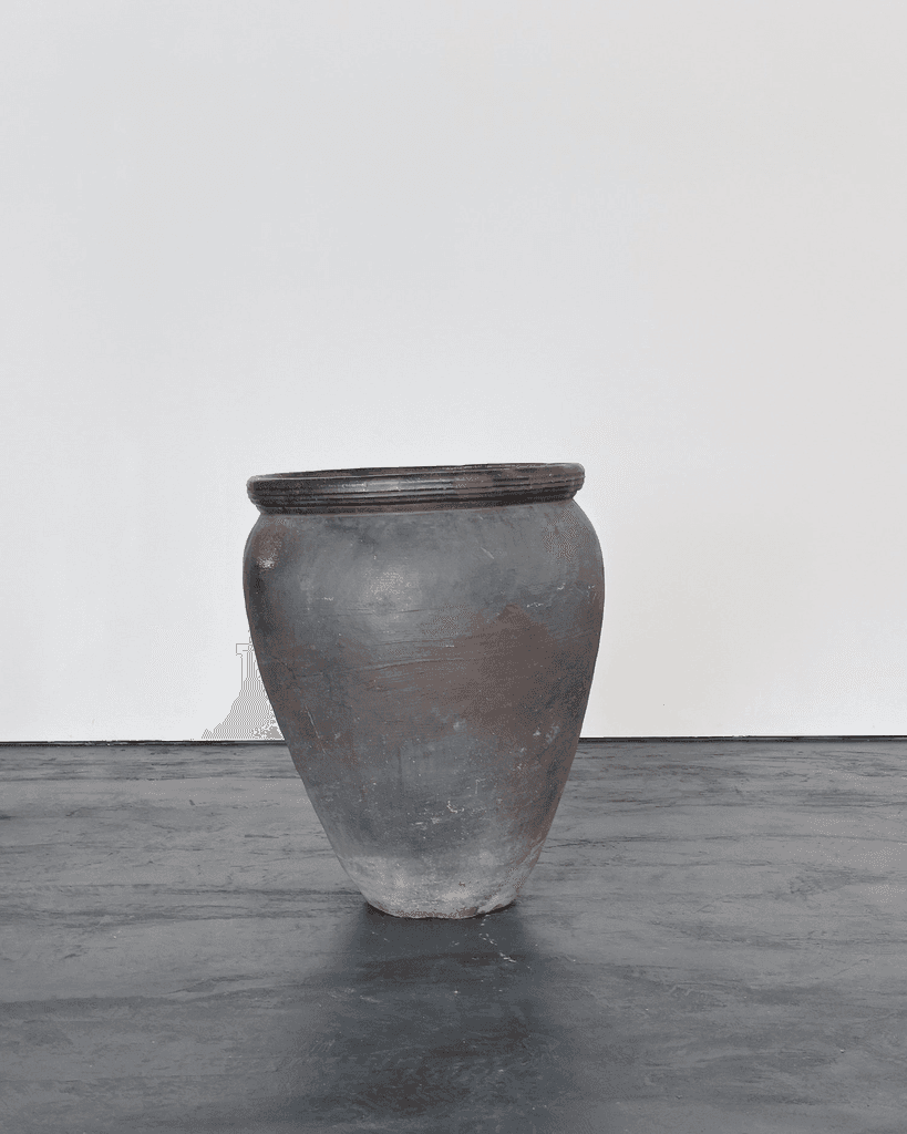 HUGE early 19th C. Japanese Terracotta Vessel