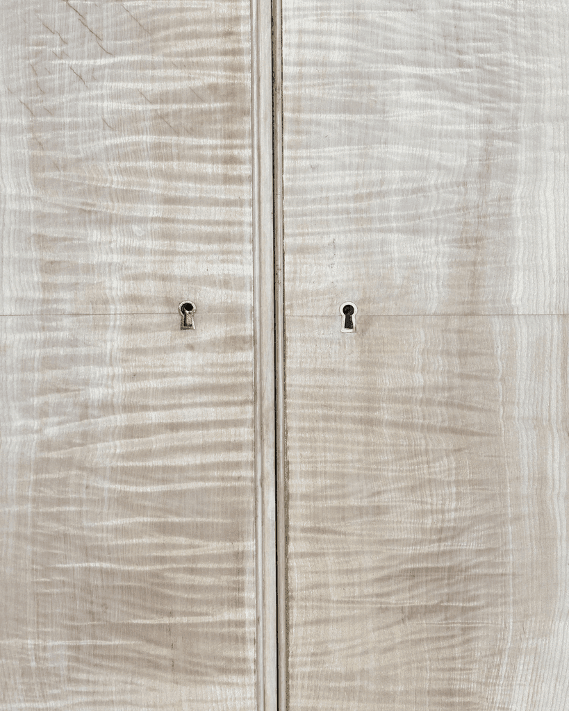 A pair of Original 30s Czech Cubist Wardrobes