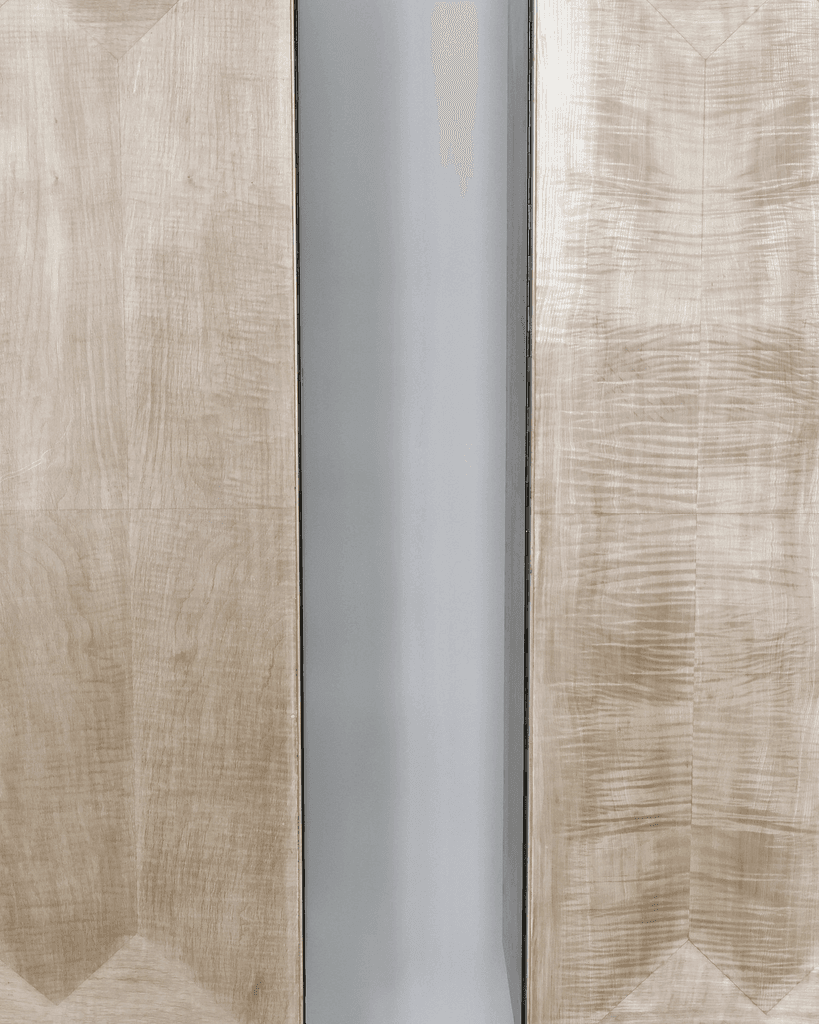 A pair of Original 30s Czech Cubist Wardrobes