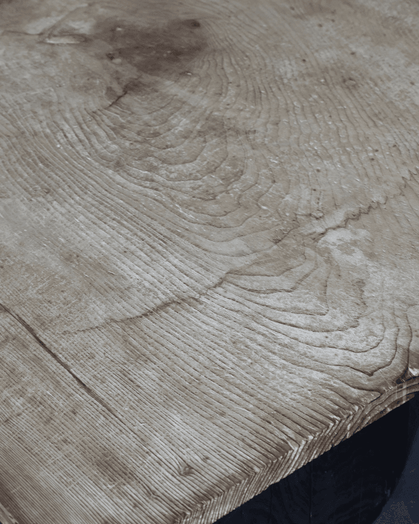 Large Dug-Out Cedar Japanese Coffee/Sofa Table (1)