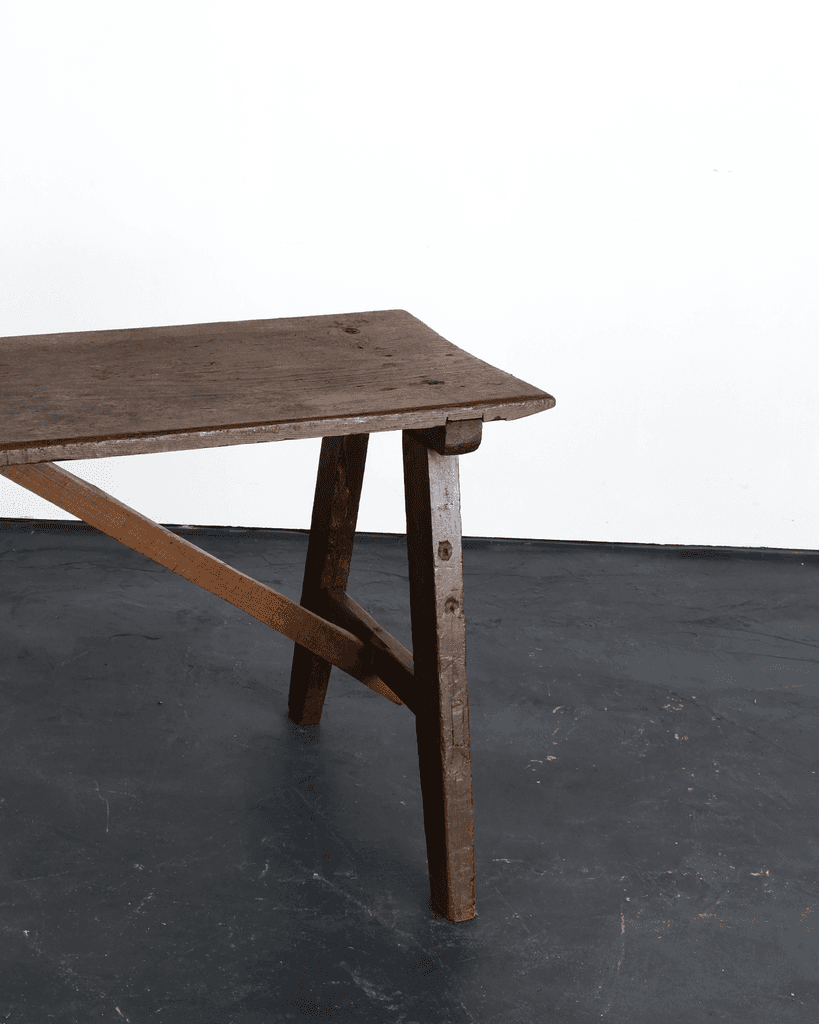 Primitive Early 19Th C. Portuguese Console Table