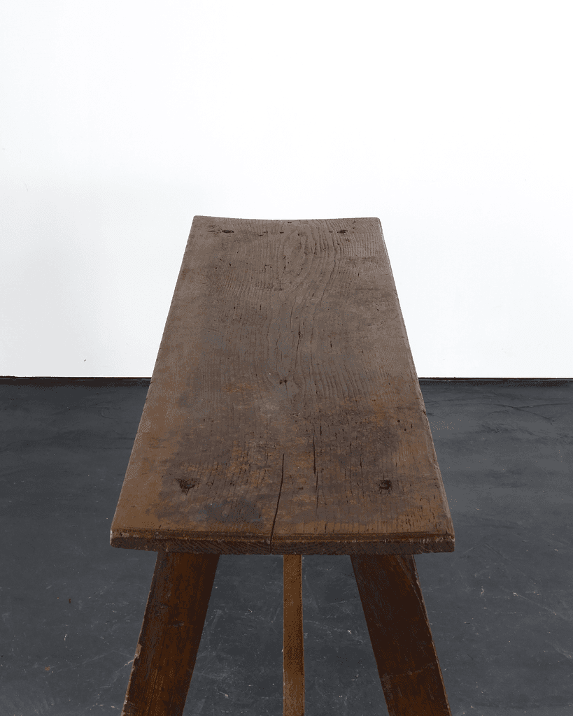 Primitive Early 19Th C. Portuguese Console Table