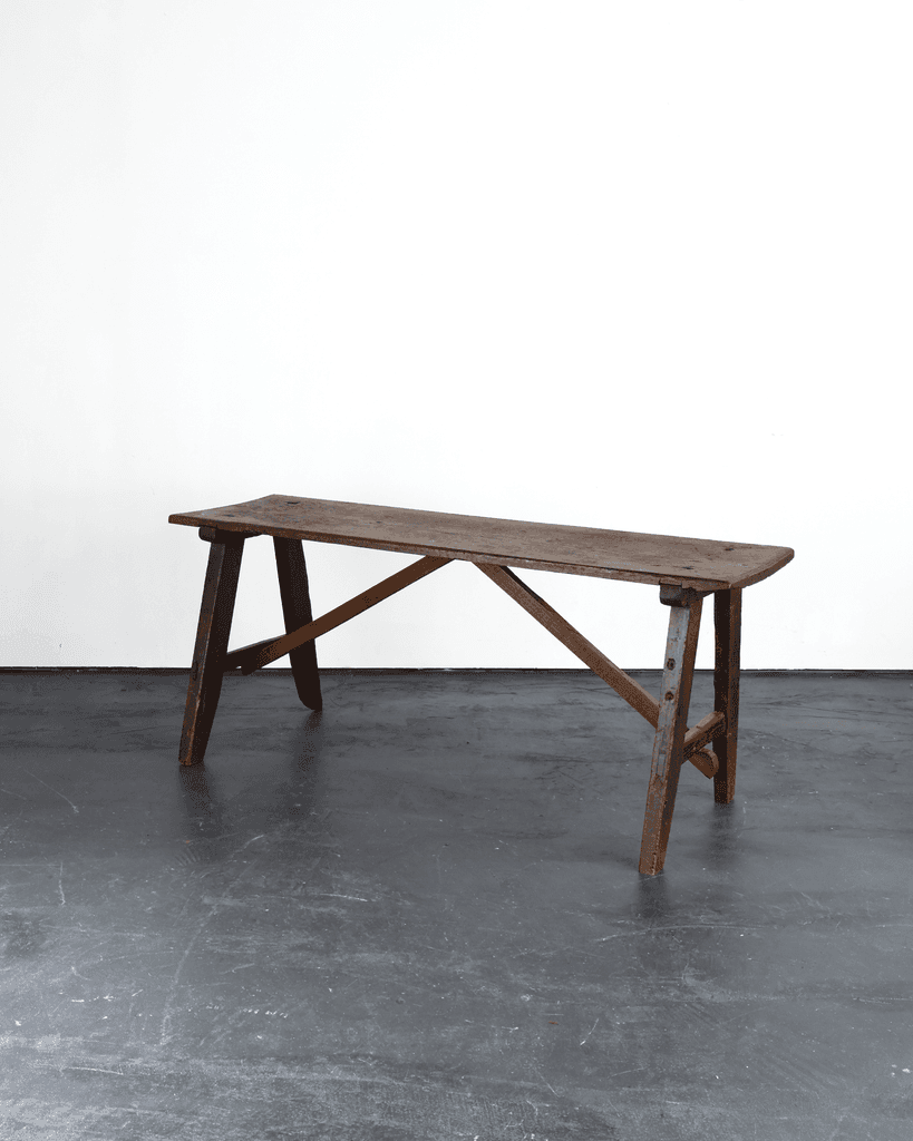 Primitive Early 19Th C. Portuguese Console Table