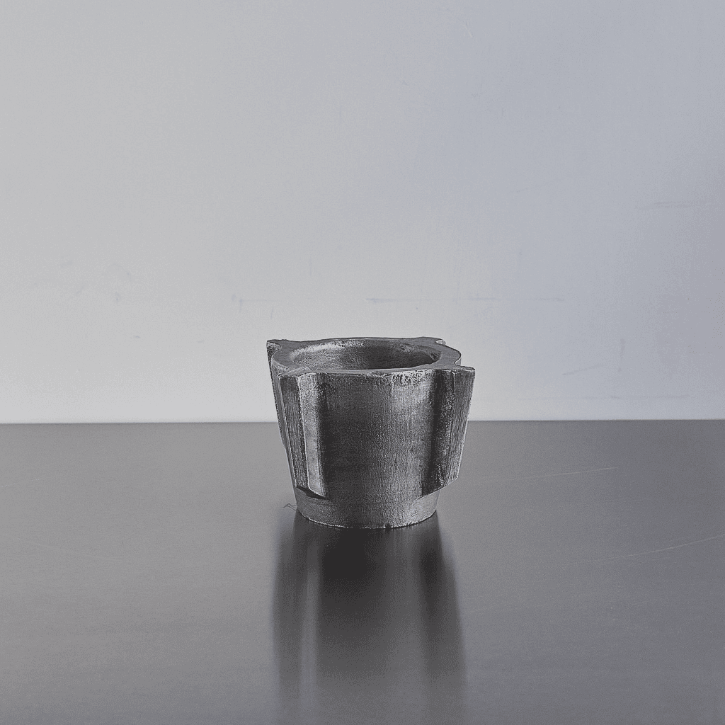 Aluminium Carved Mortar