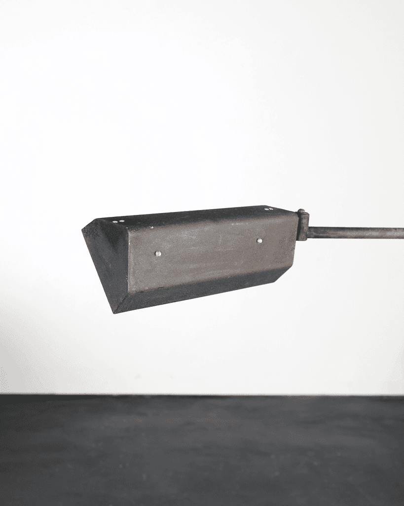 Large Utilitarian Italian Floor Lamp