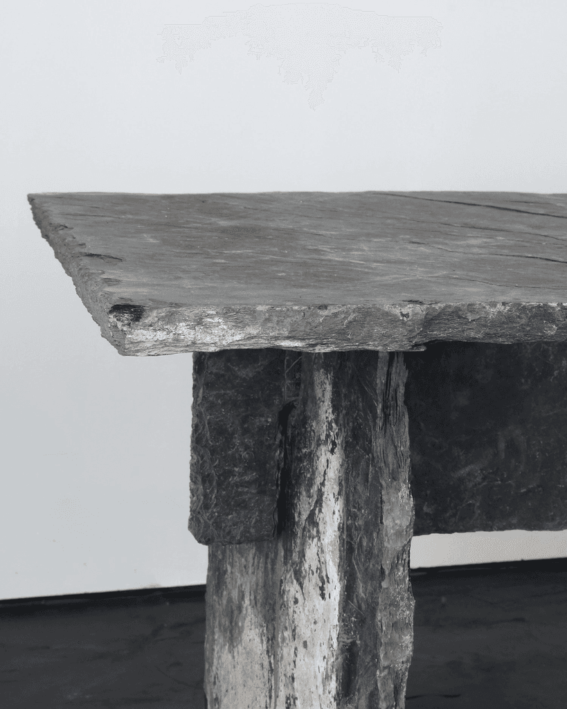 Early 20th C. French Rivern Slate Table/Desk