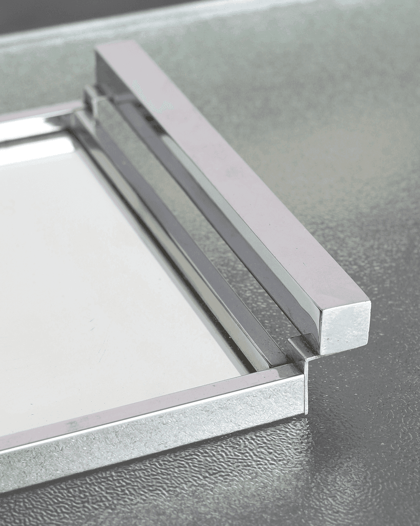 C.1940s Chrome Plated Mirrored Tray