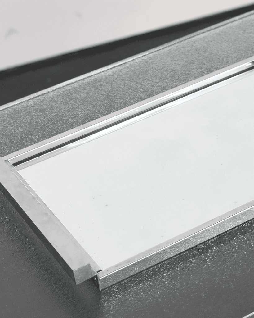 C.1940s Chrome Plated Mirrored Tray