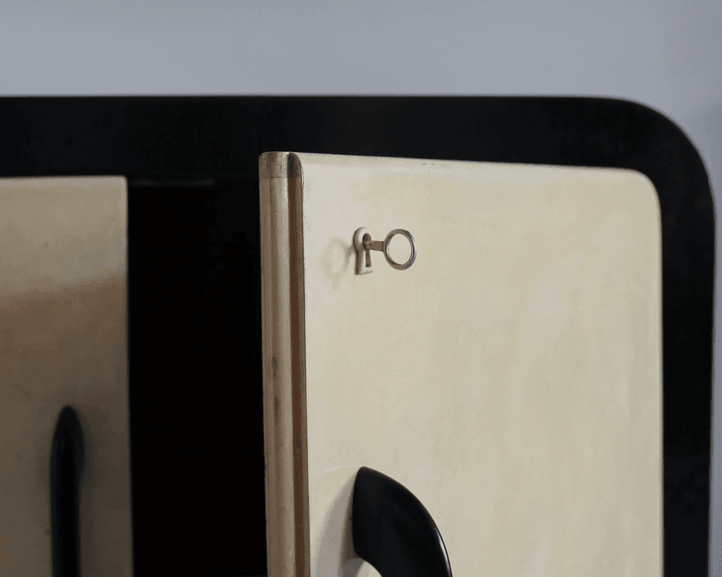 Large Italian Deco/Modernist Vellum Sideboard