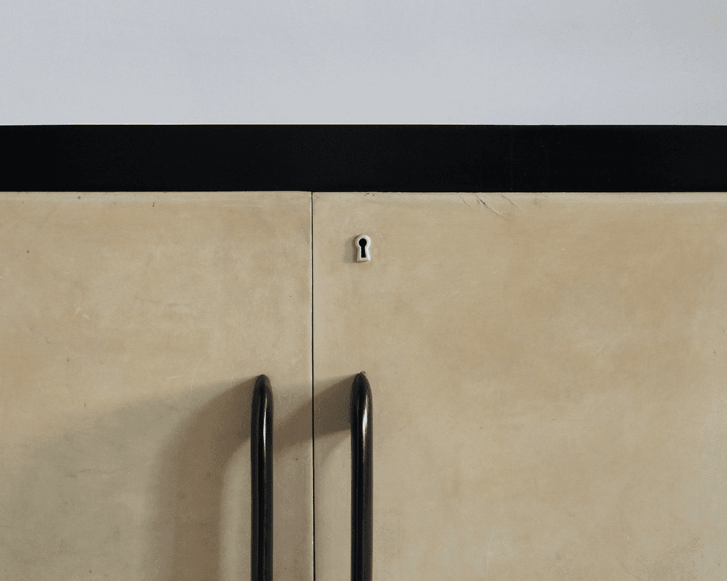 Large Italian Deco/Modernist Vellum Sideboard