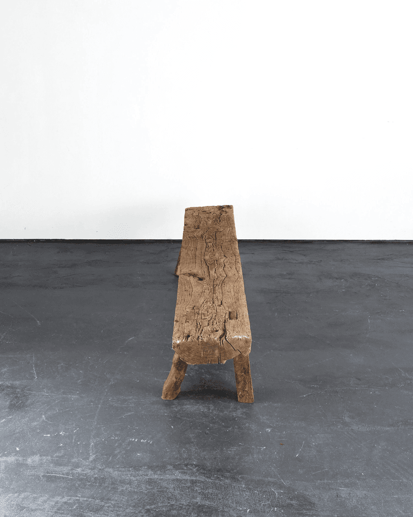 Large 19th C. Primitive Portuguese Bench