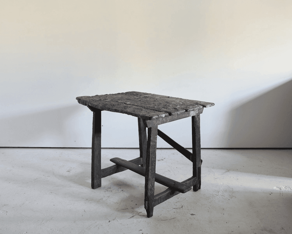 19Th C. Catalan Artist Table