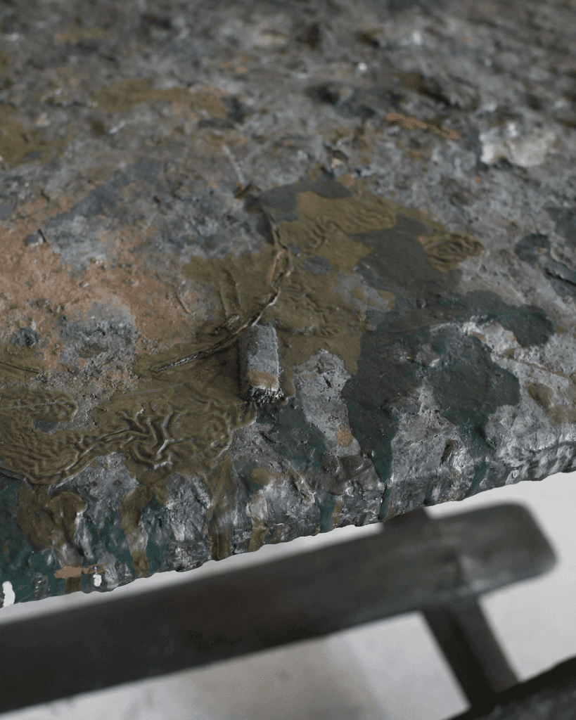 19Th C. Catalan Artist Table