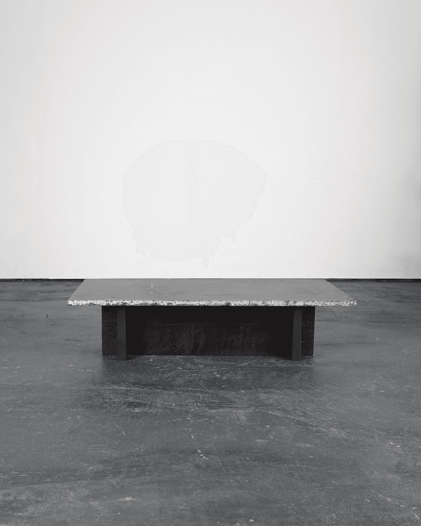 Primitive Spanish Stone & Chestnut Coffee Table