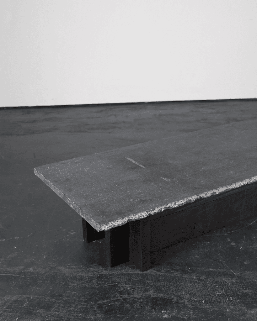 Primitive Spanish Stone & Chestnut Coffee Table