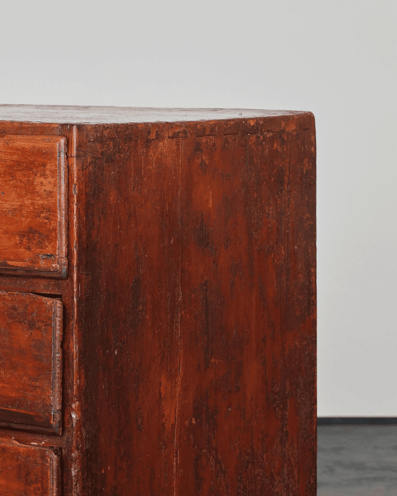 Primitive 17th C. Spanish Chest Of Drawers