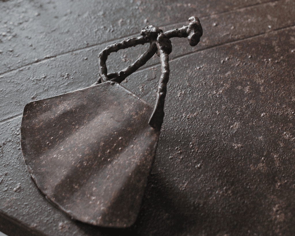 Spanish C.1960S Textured Iron Wall Relief