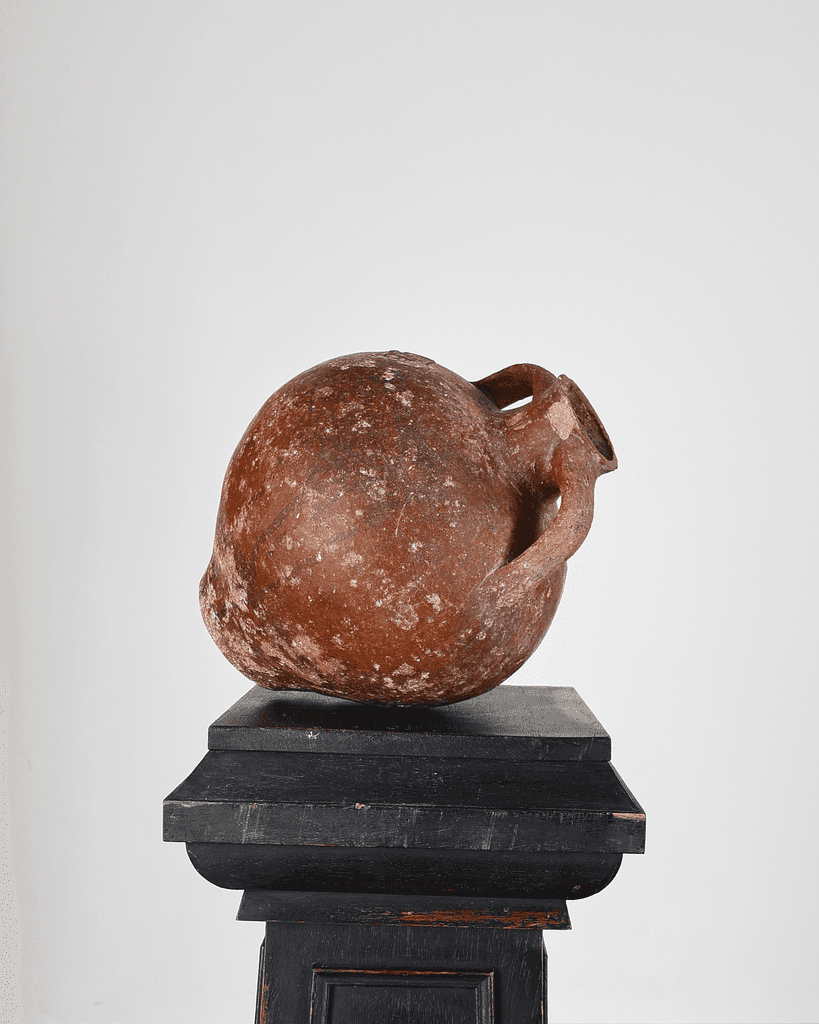 Incredible 18th C. Terracotta Vessel From Calanda, Spain