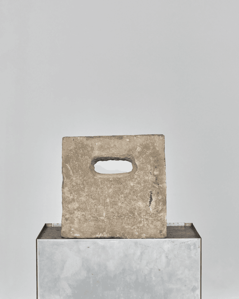 Primitive 18th Catalan Carved Stone Door Stop (1 of 3)