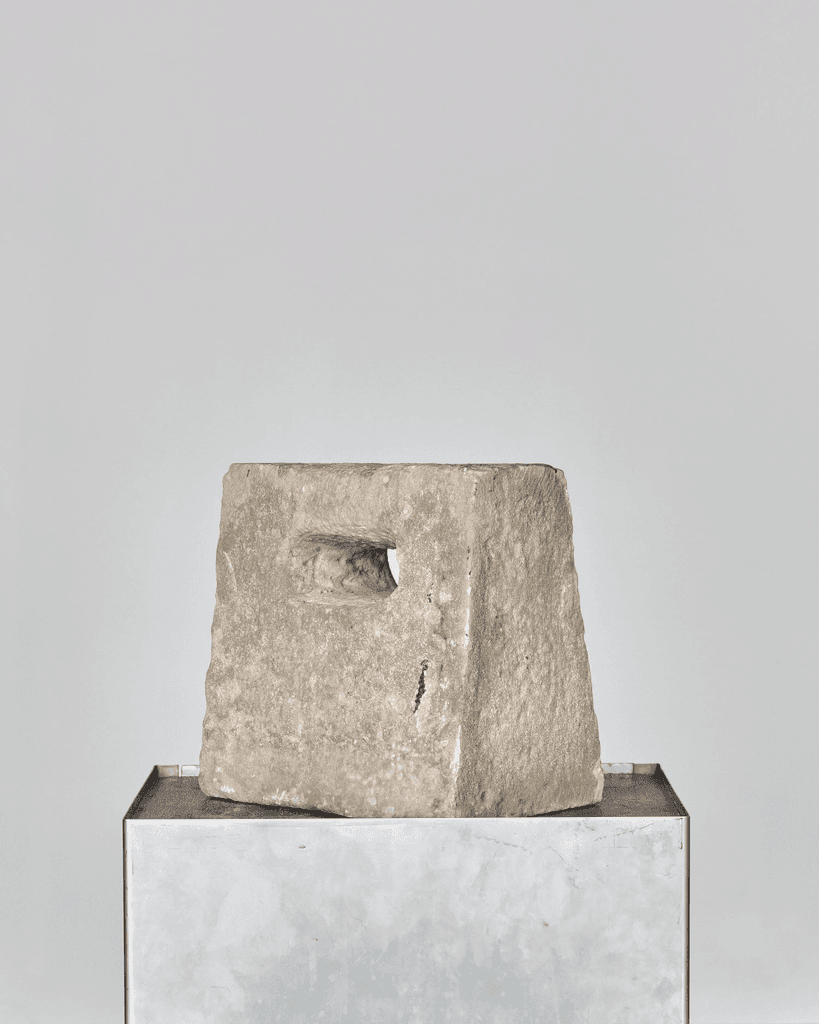 Primitive 18th Catalan Carved Stone Door Stop (1 of 3)