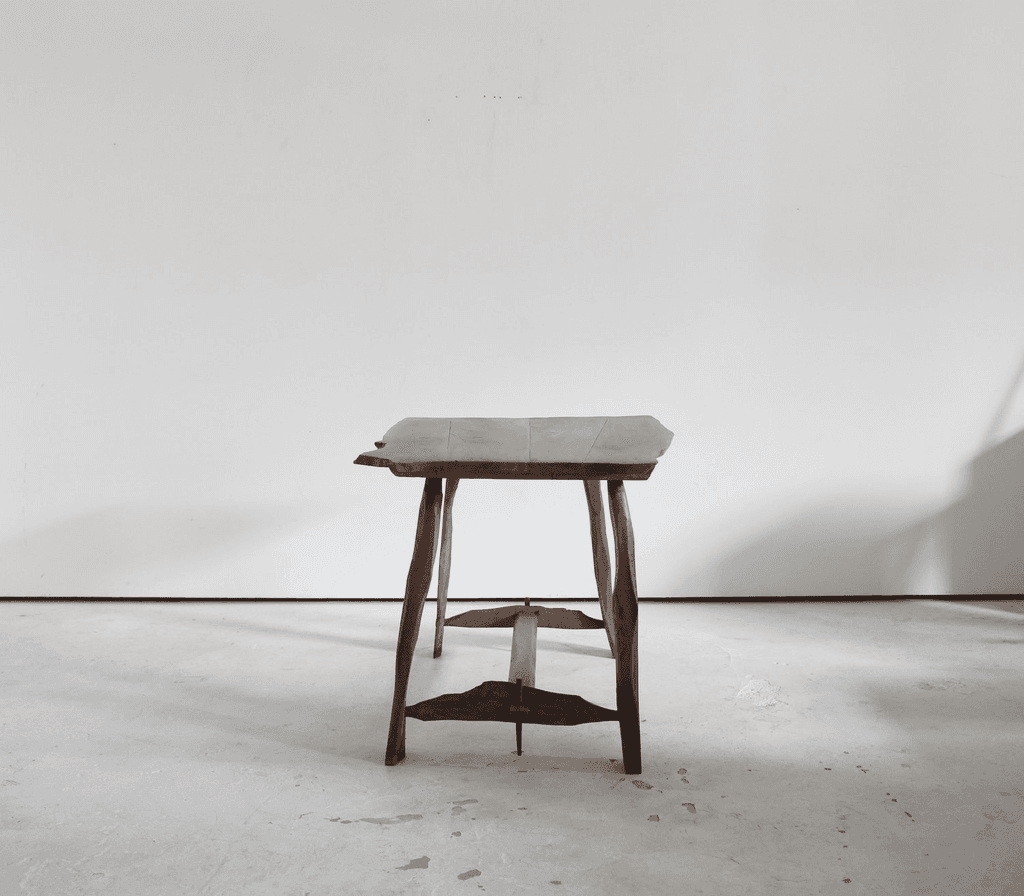 Primitivist Mallorcan Olive Wood Table