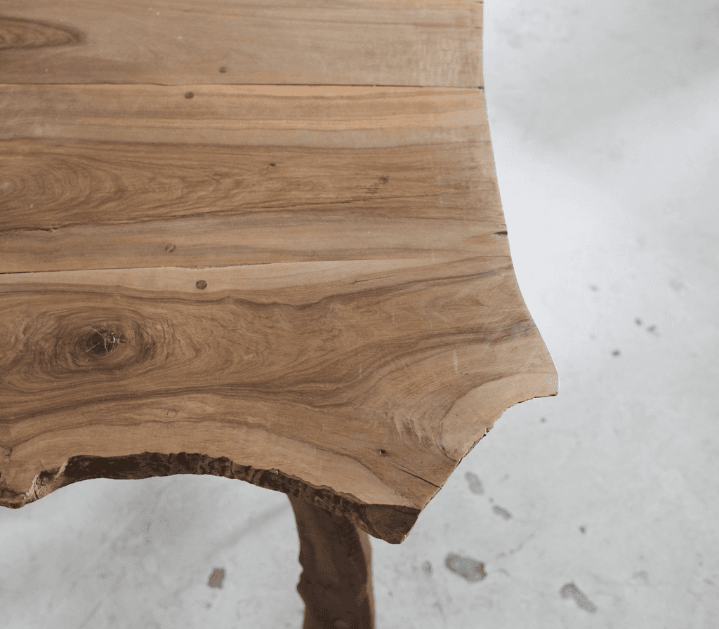 Primitivist Mallorcan Olive Wood Table