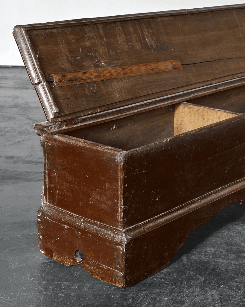 XXL 18th C. Catalan Coffer/Bench