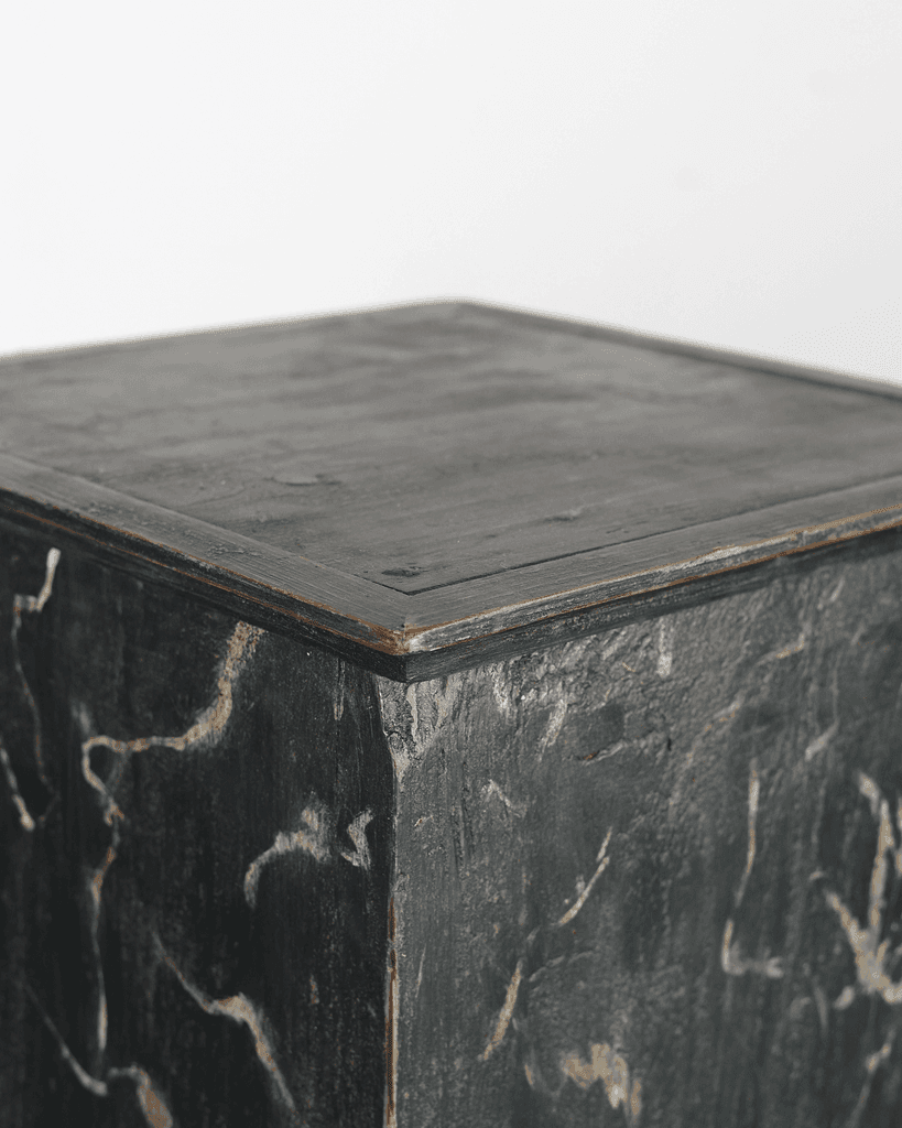 Pair Of Early 20th C. Painted Plinths