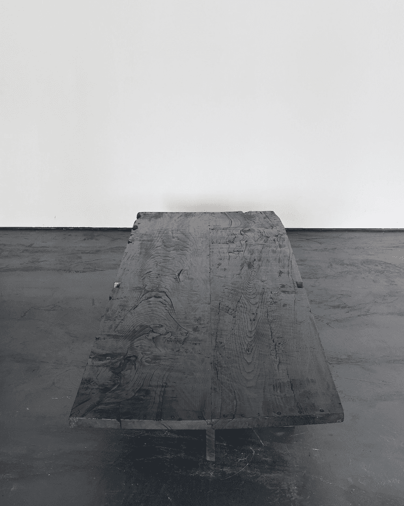 XXL Primitive Low Table In 18th C. Portuguese Chestnut