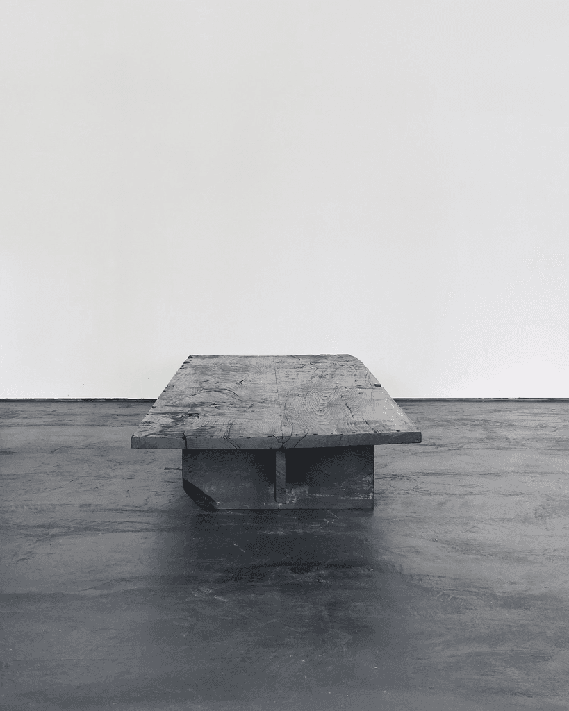 XXL Primitive Low Table In 18th C. Portuguese Chestnut