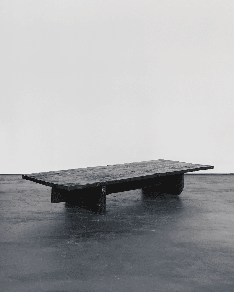 XXL Primitive Low Table In 18th C. Portuguese Chestnut