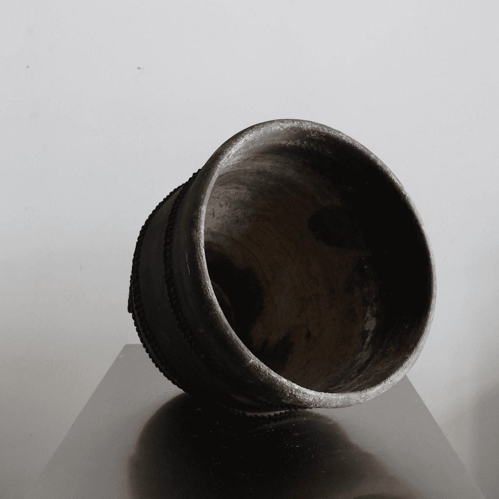 C.1920s Black Catalan Cosi Pot