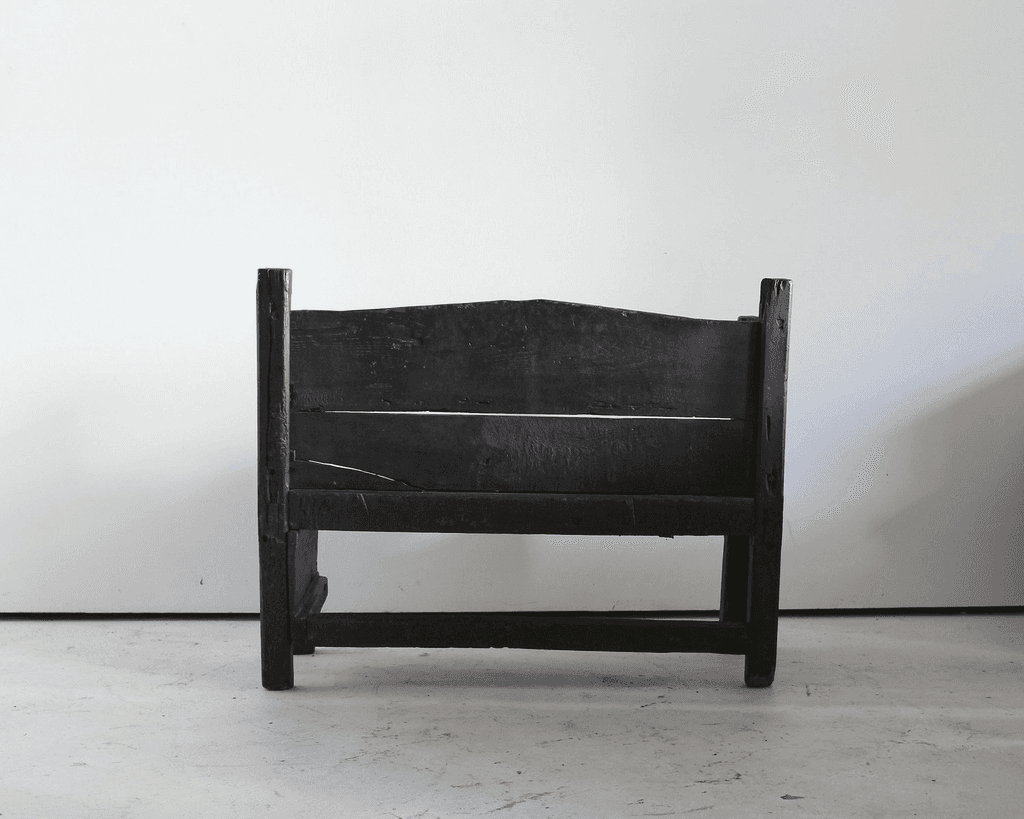 Primitive 18Th C. Portuguese Chestnut Bench