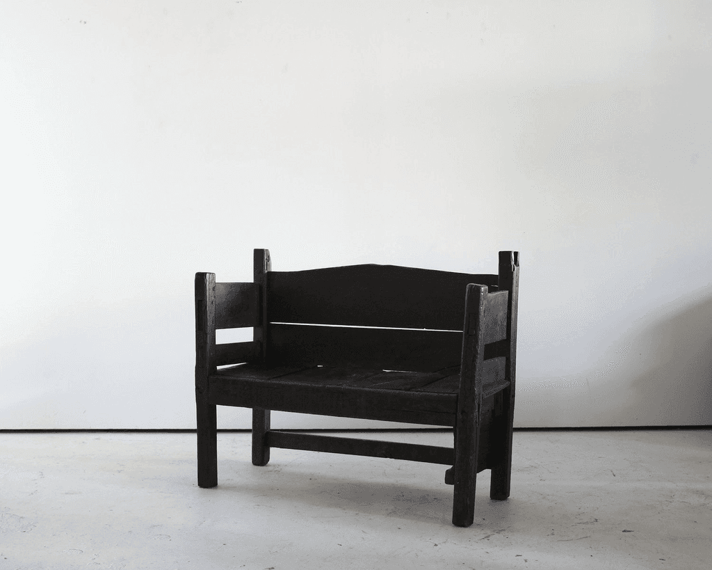 Primitive 18Th C. Portuguese Chestnut Bench