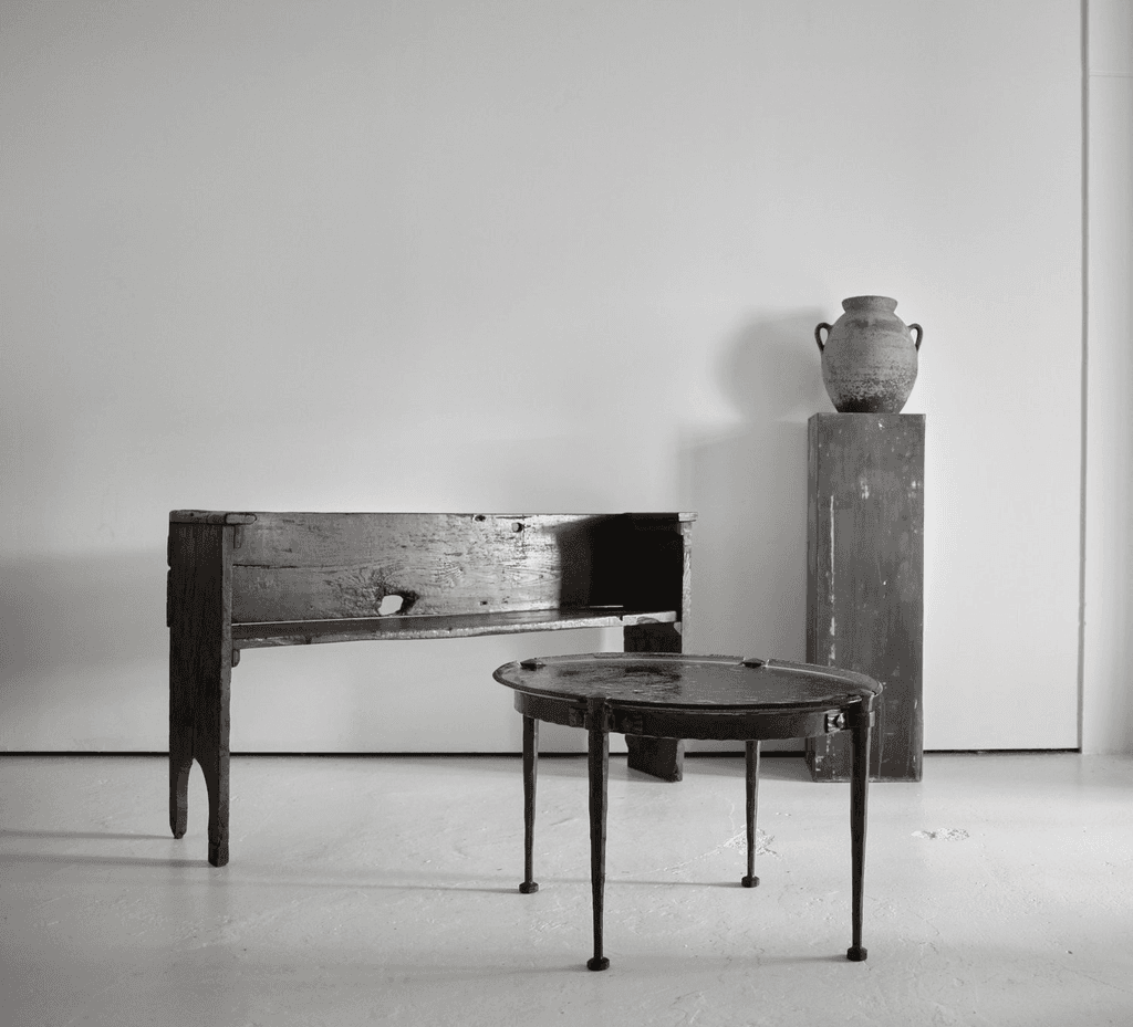 Primitive 17Th C. Galician Bench