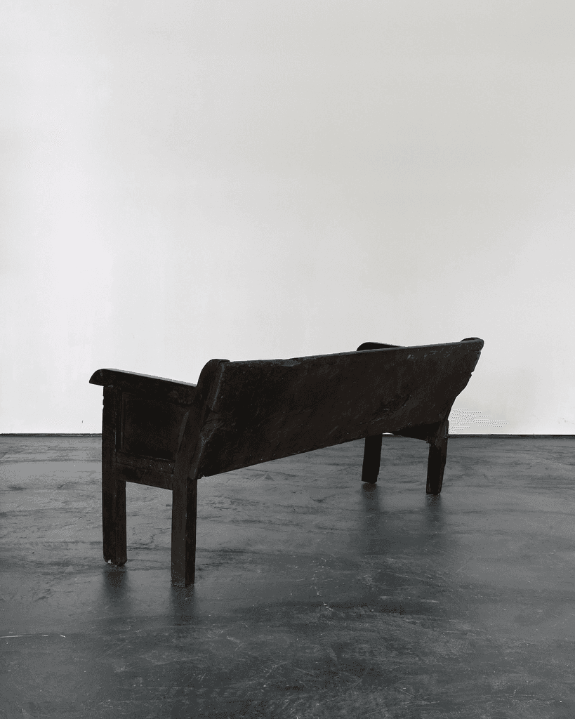 Large Primitive 18th C. Galician Bench