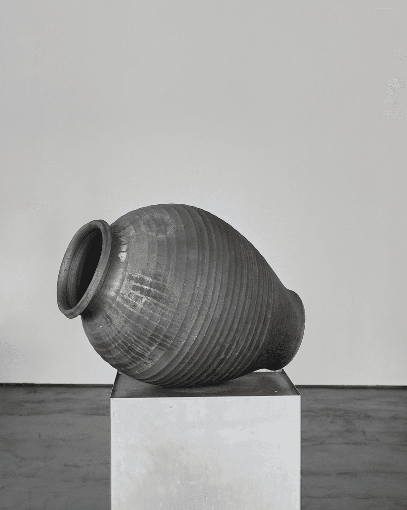 Black Terracotta Portuguese Vessel C.19th