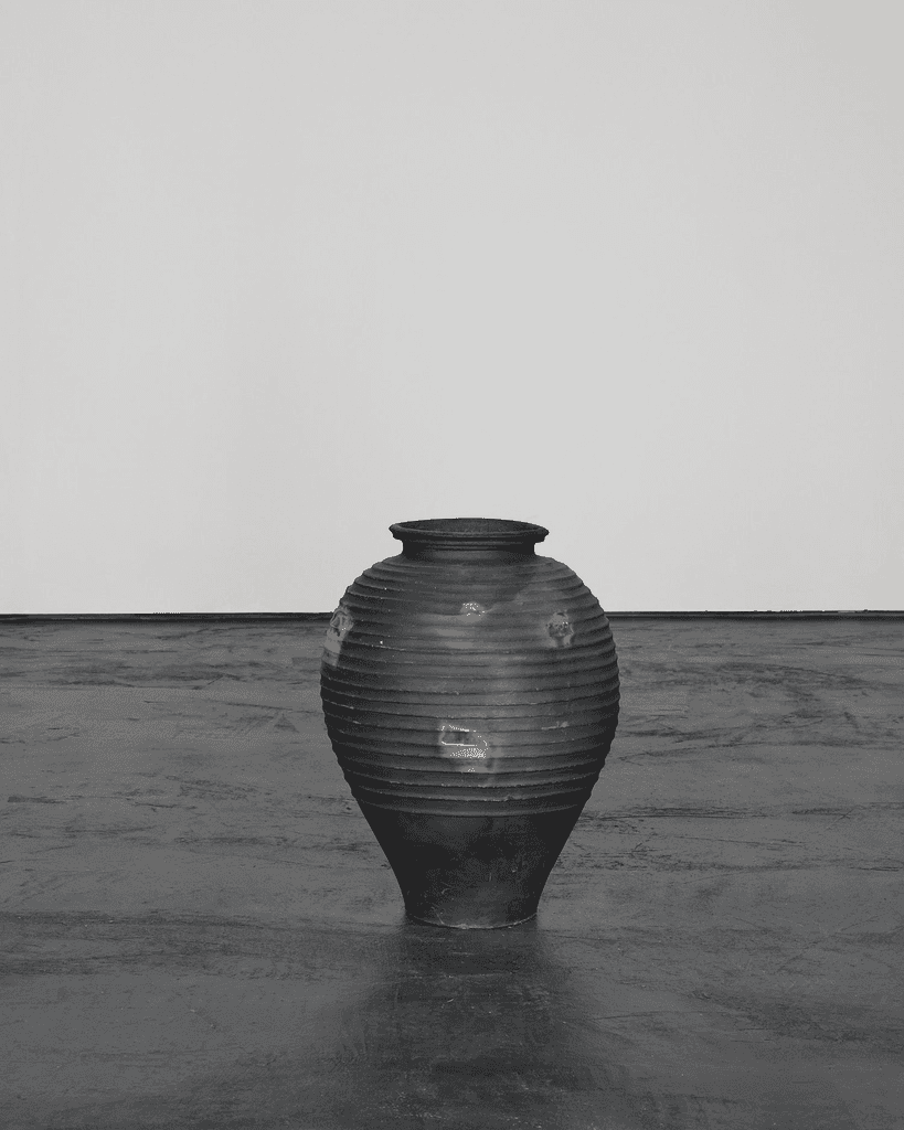 An Early 19Th C. Black Terracotta Portuguese Vessel