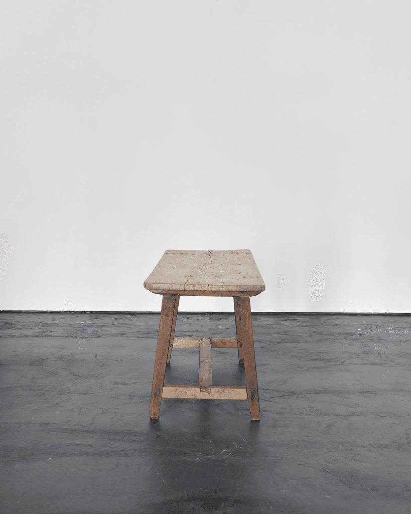 Primitive Bleached-Out Portuguese Early 19Th C. Console/Side Table