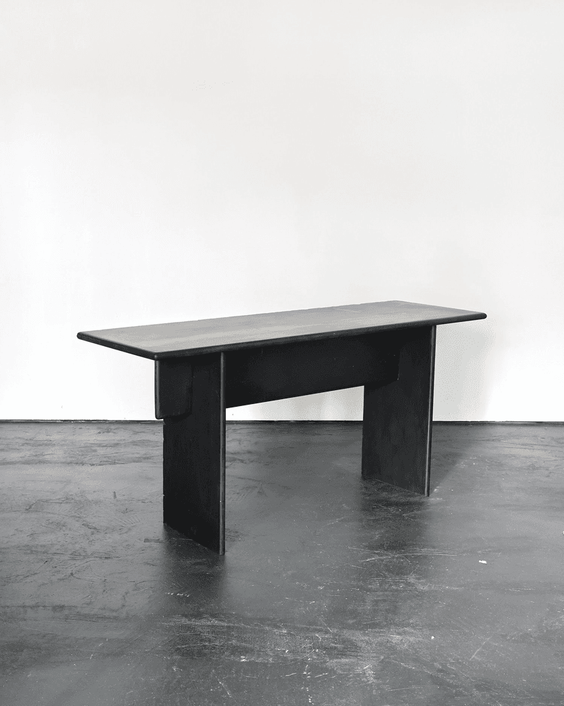 C.1960s Italian Slate Console Table