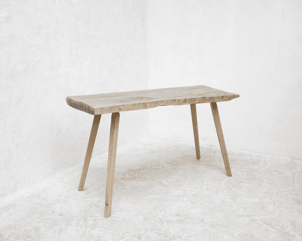 Bleached out transylvanian mountain table