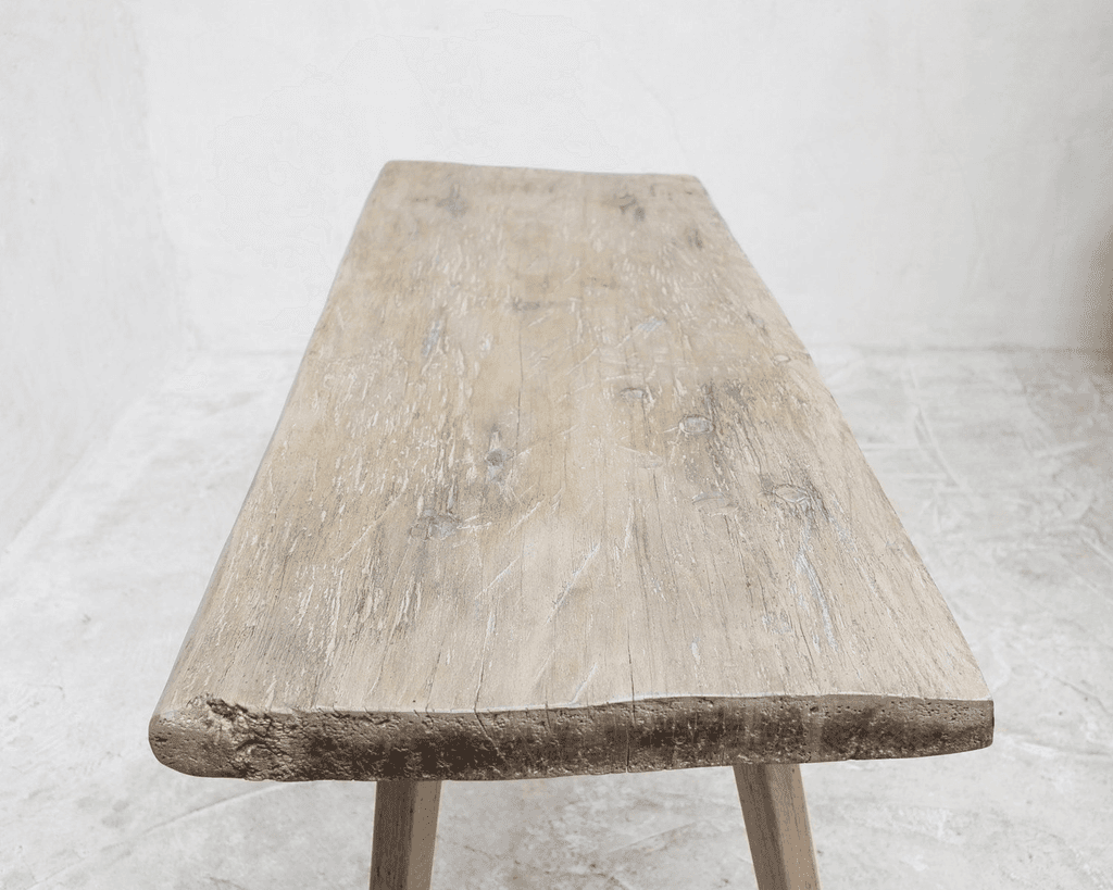 Bleached out transylvanian mountain table