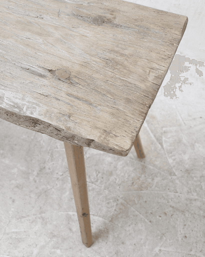 Bleached out transylvanian mountain table