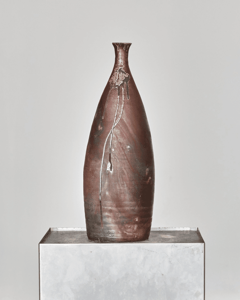 Large 60s Japanese Ceramic Vase