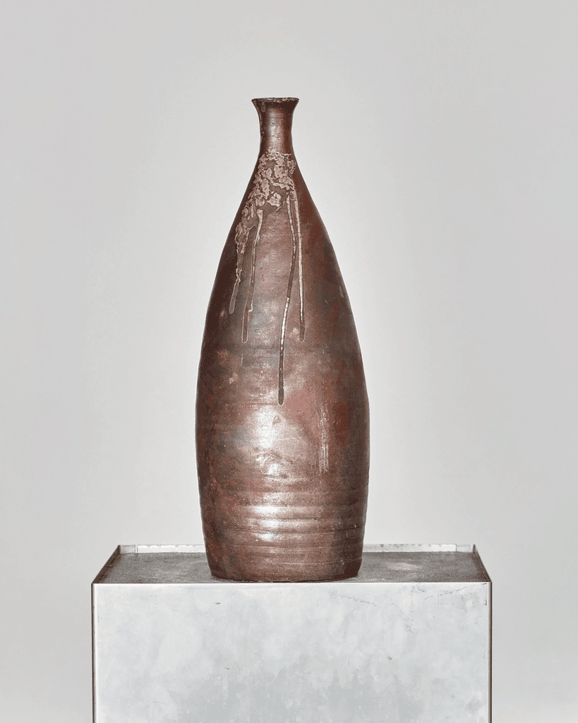 Large 60s Japanese Ceramic Vase