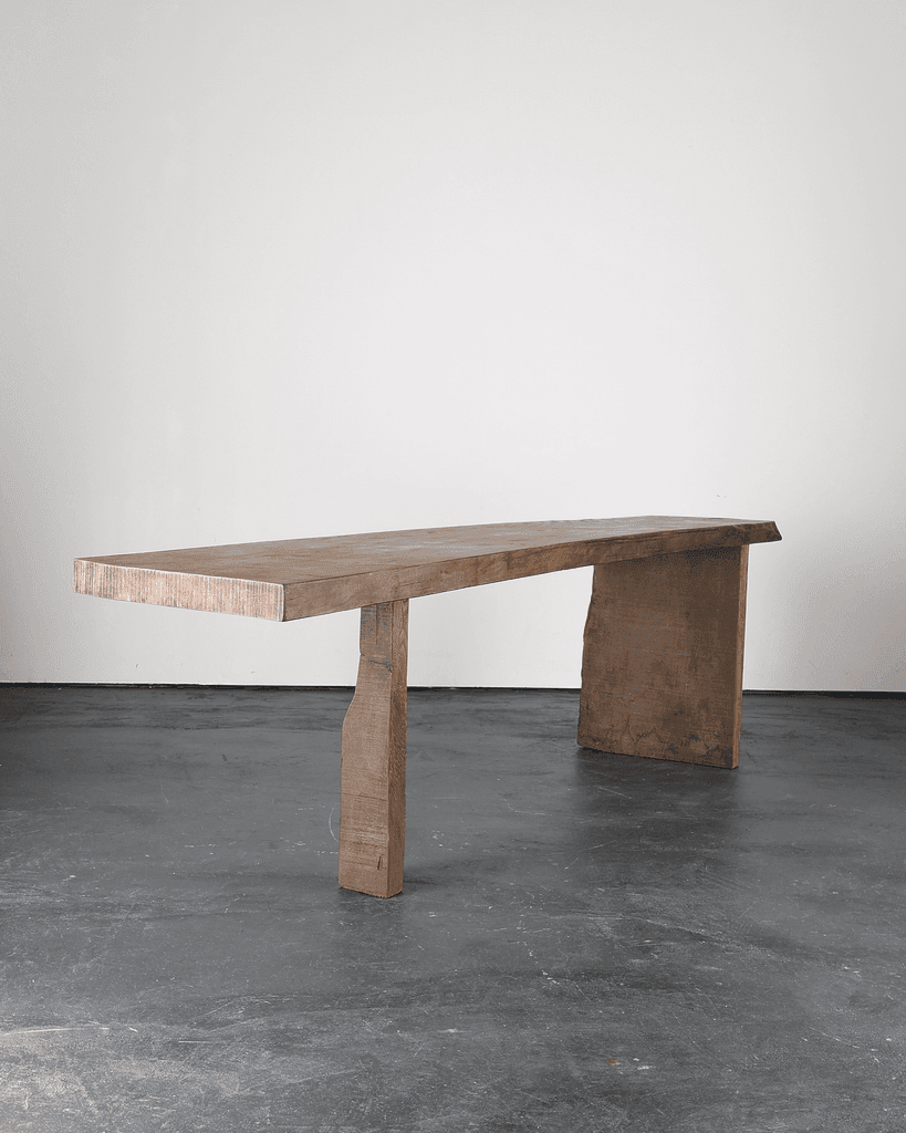 XXL Portuguese Chestnut Console Table