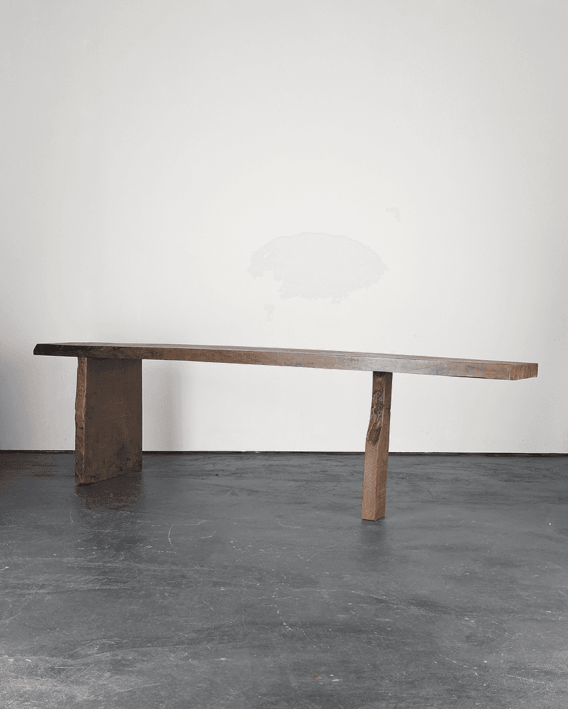 XXL Portuguese Chestnut Console Table