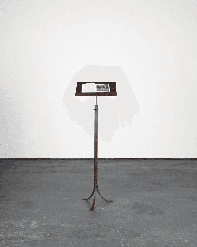 French C.1930s Forged Iron Host/Music Stand