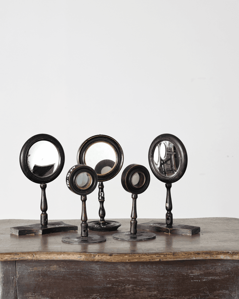 Collection Of Early 20th C. Czech Mirrors & Scientific Instruments